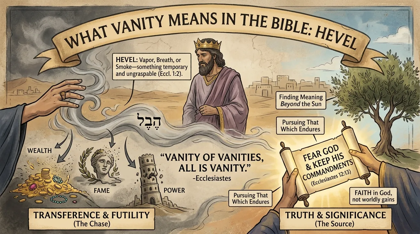 Vanity Meaning in Bible: What It Truly Means