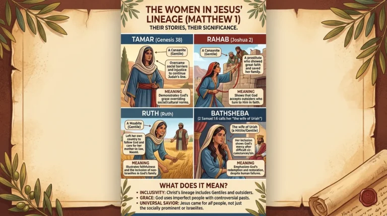 Women in Jesus’ Lineage Meaning in the Bible