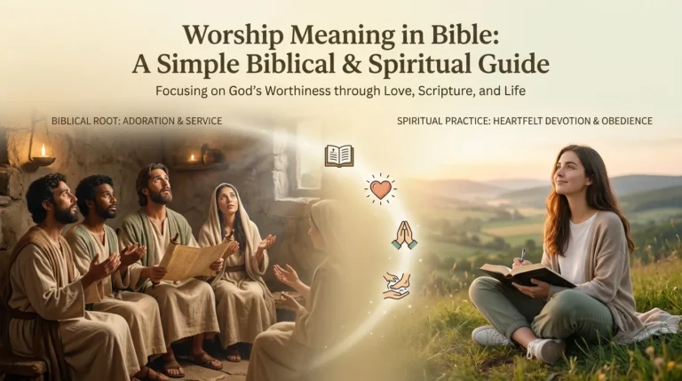 Worship Meaning in Bible