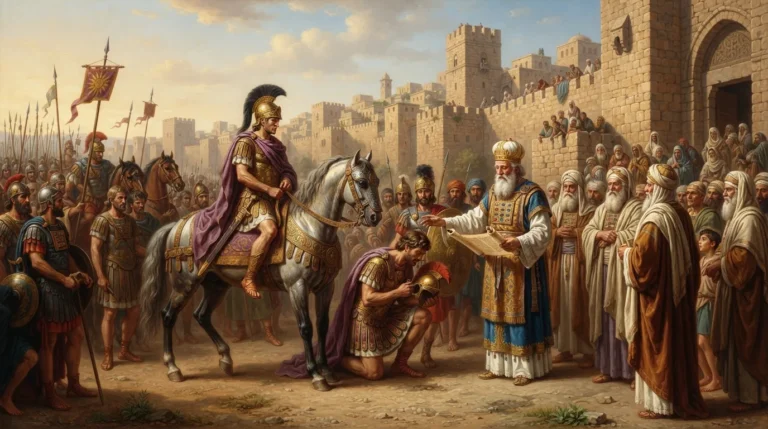 Alexander Visits Jerusalem Meaning in the Bible