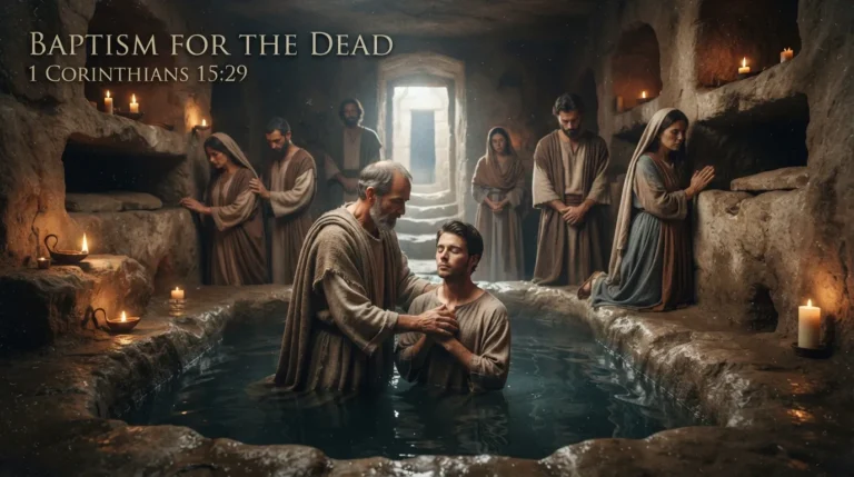 Baptism for the Dead Meaning in the Bible