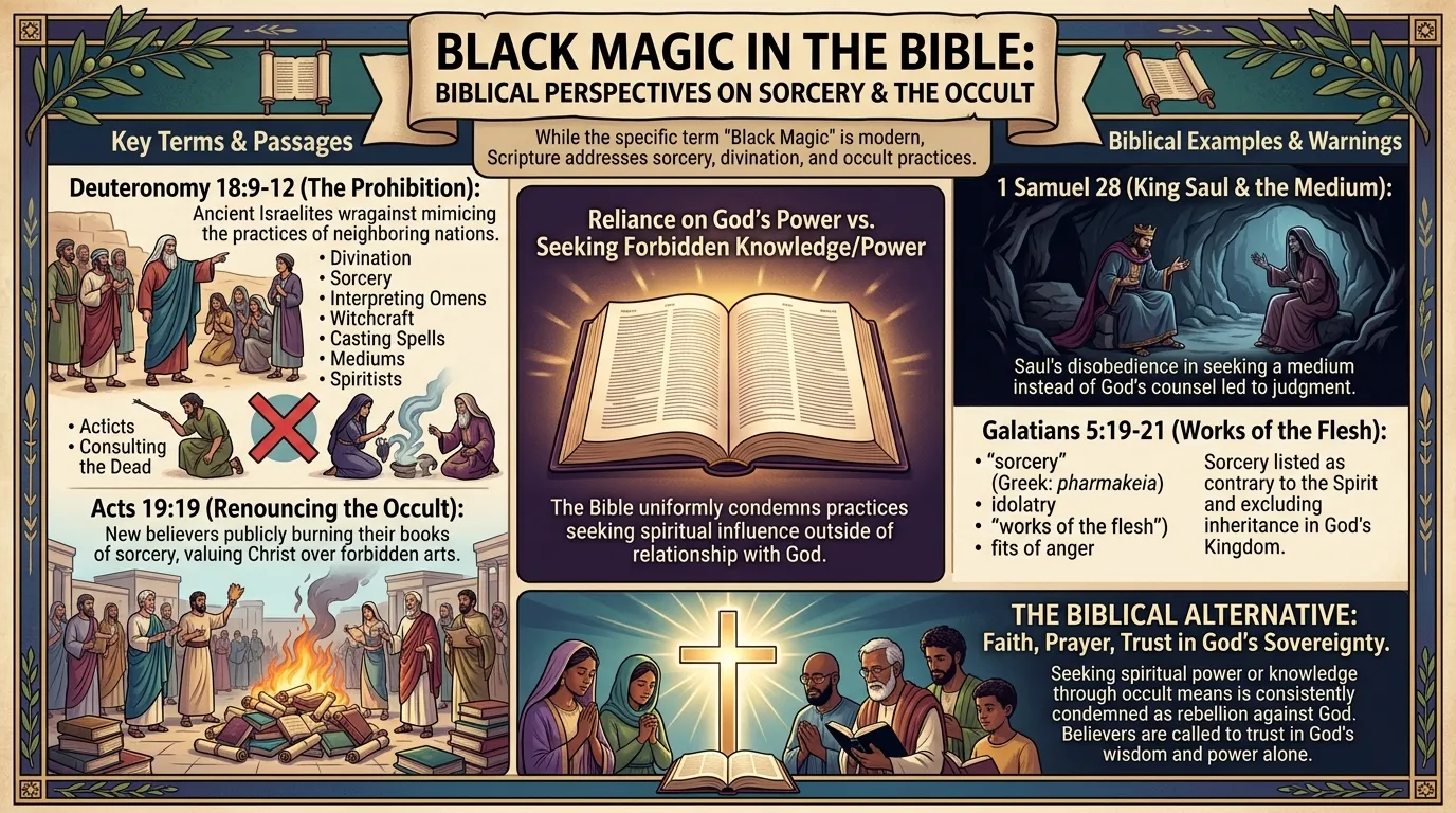 Black Magic Meaning in the Bible