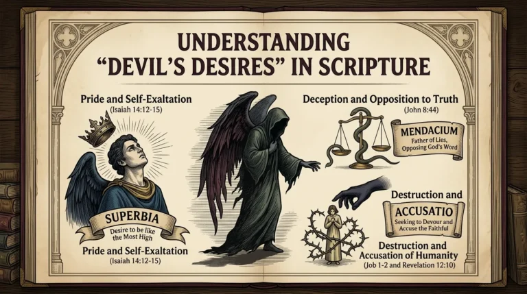 Devil Desires Meaning in the Bible