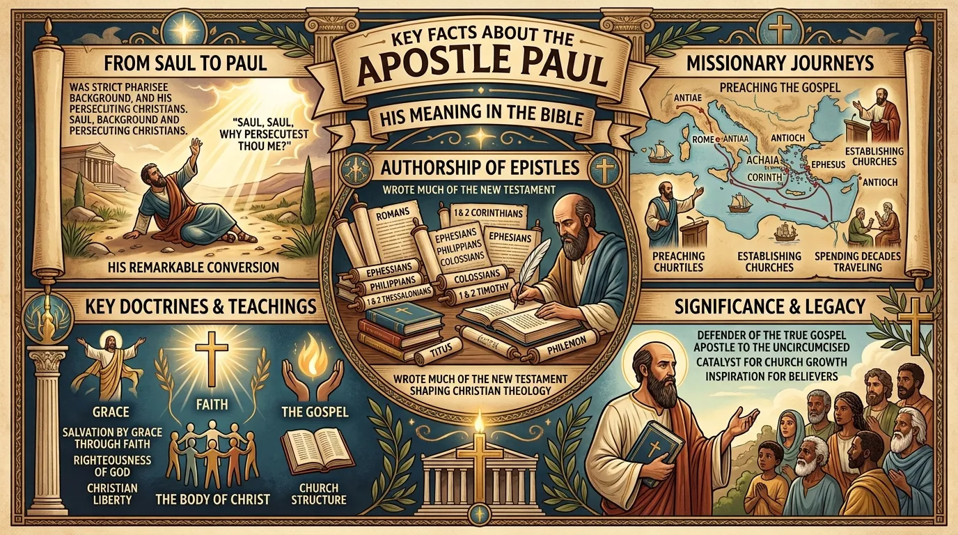 Facts About Apostle Paul Meaning in the Bible