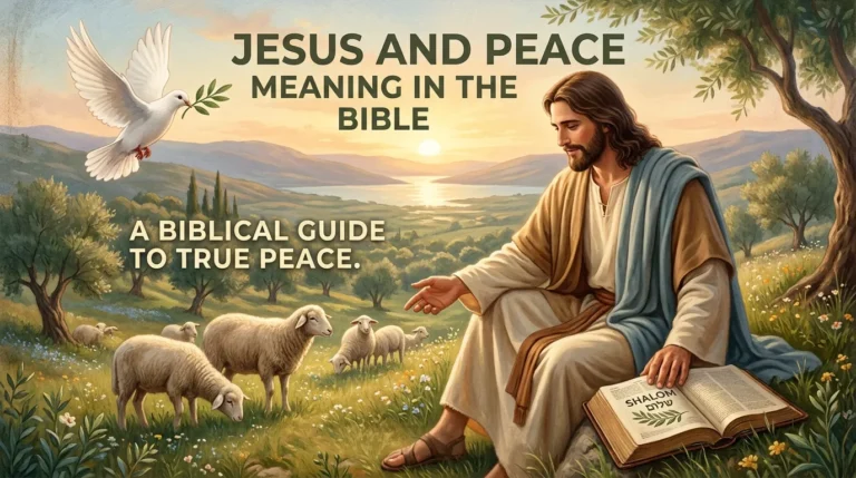 Jesus and Peace Meaning in the Bible
