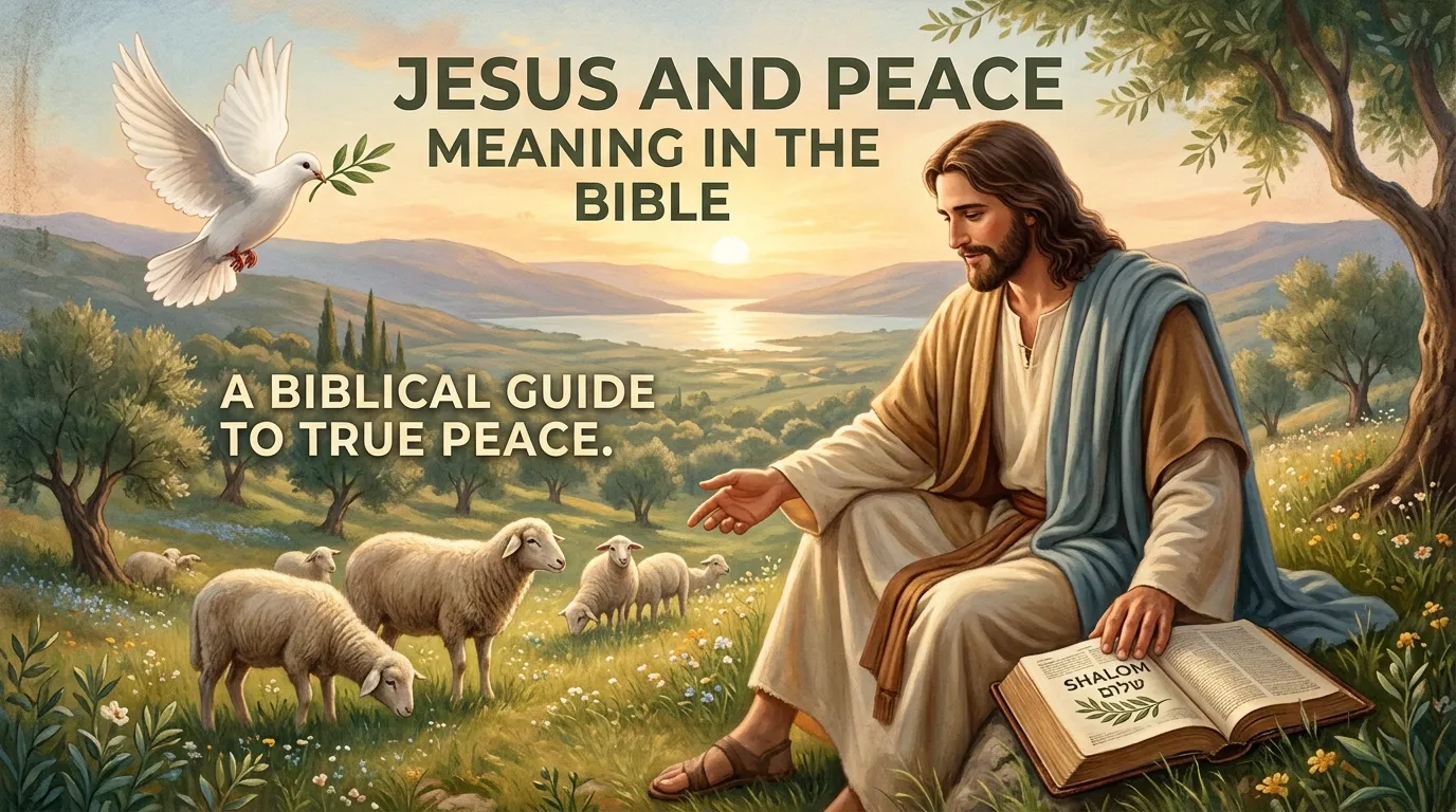 Jesus and Peace Meaning in the Bible