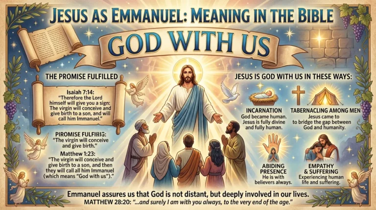 Jesus as Emmanuel Meaning in the Bible