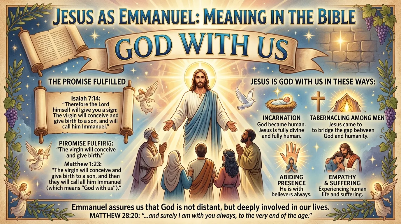 Jesus as Emmanuel Meaning in the Bible