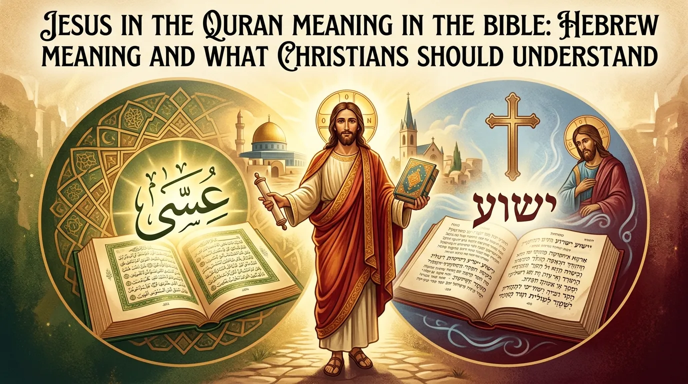 Jesus in the Quran Meaning in the Bible