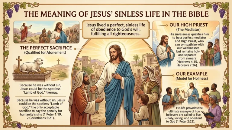 Jesus Sinless Life Meaning in the Bible