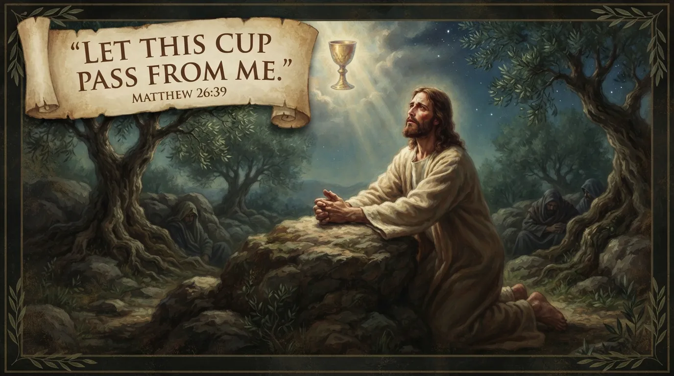 Let This Cup Pass Meaning in the Bible