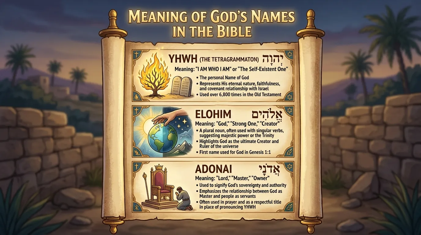 Name of God Meaning in the Bible