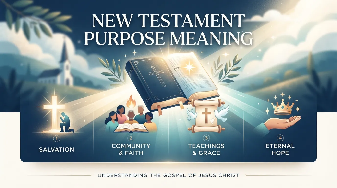 New Testament Purpose Meaning in the Bible