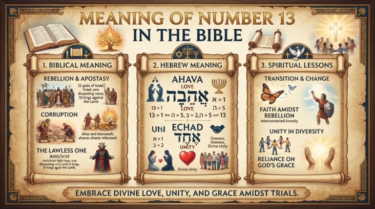 Number 13 Meaning in the Bible
