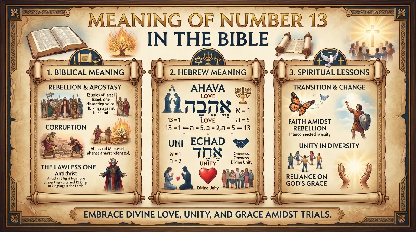 Number 13 Meaning in the Bible