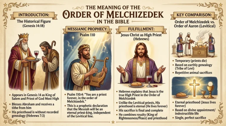 Order of Melchizedek Meaning in the Bible