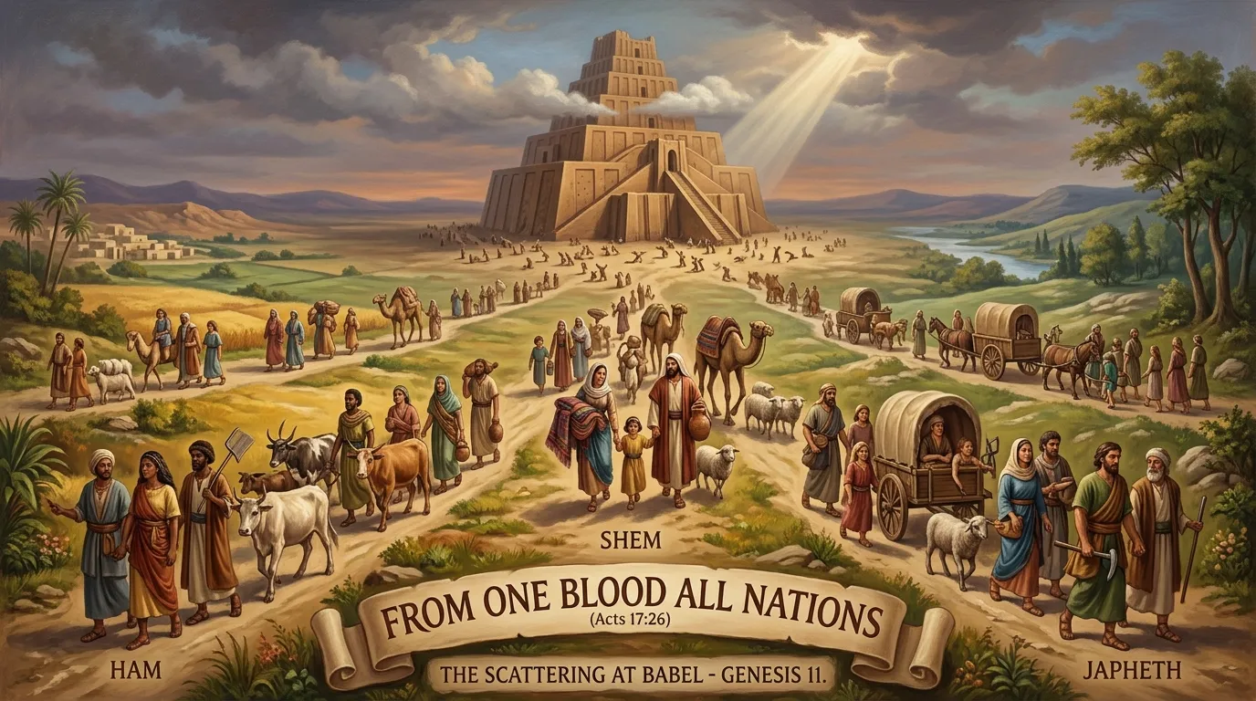 Origin of Races Meaning in the Bible