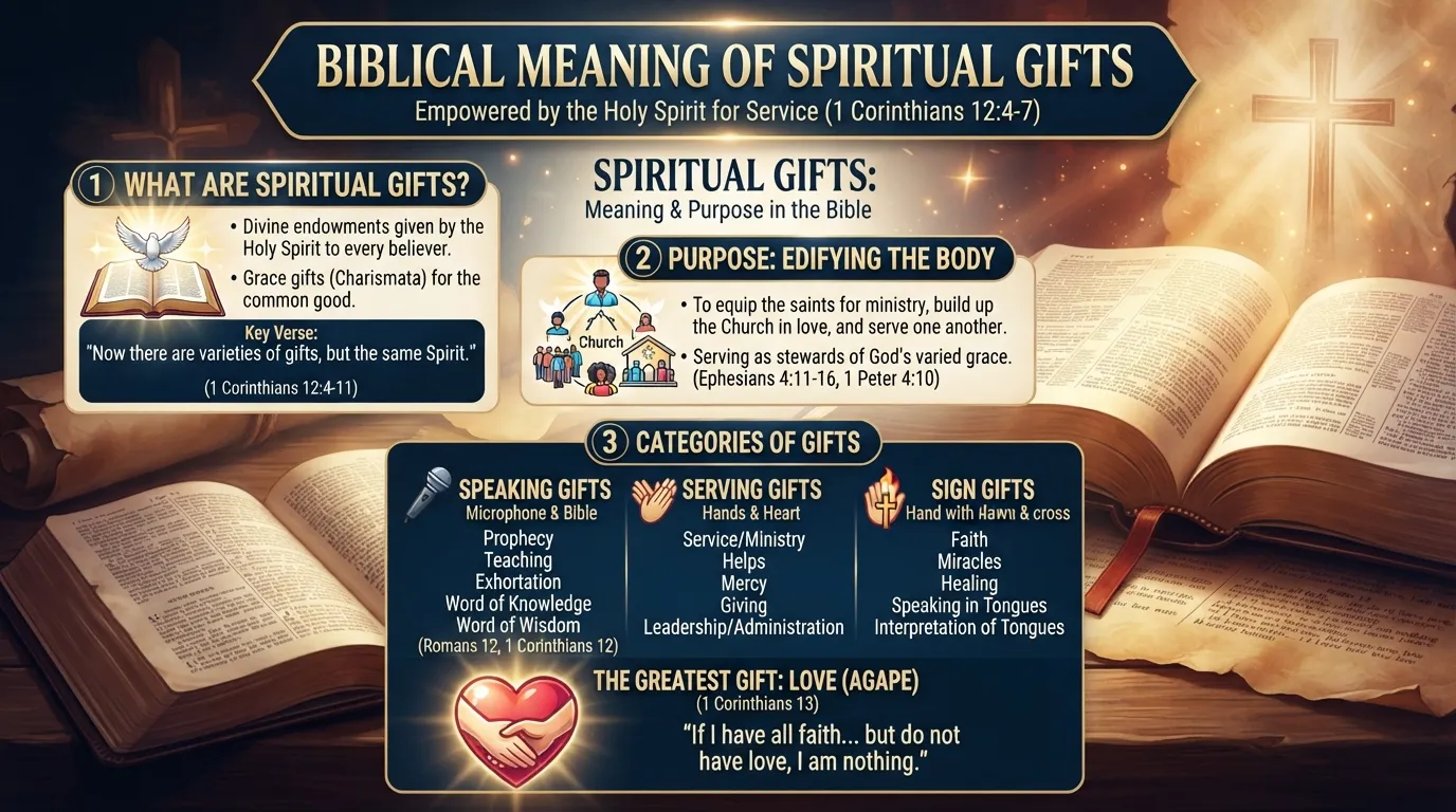 Spiritual Gifts Meaning in the Bible