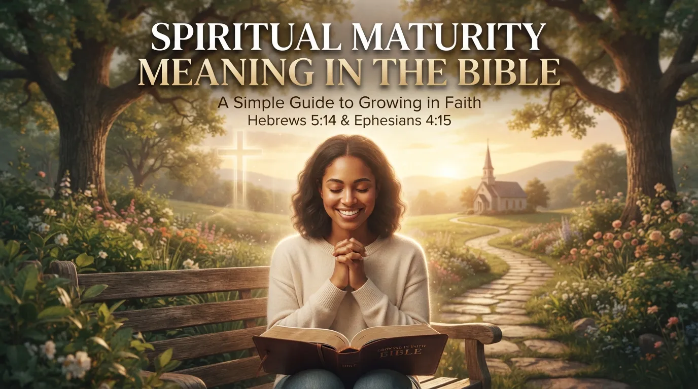 Spiritual Maturity Meaning in the Bible