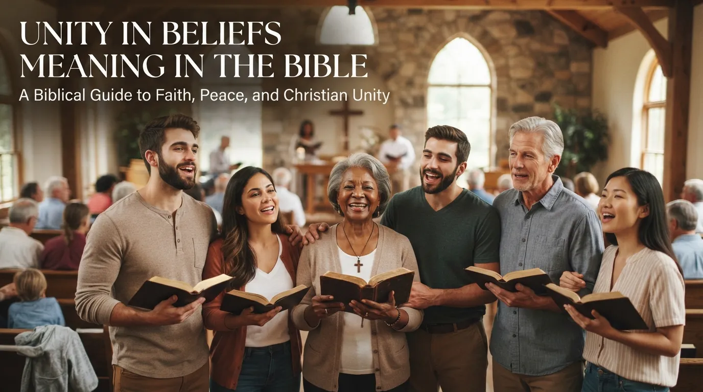 Unity in Beliefs Meaning in the Bible