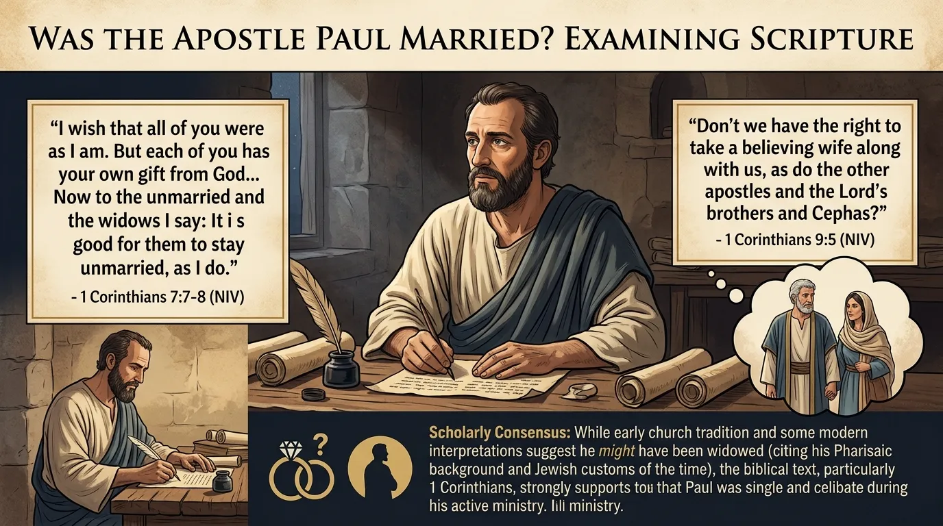 Was Paul Married Meaning in the Bible