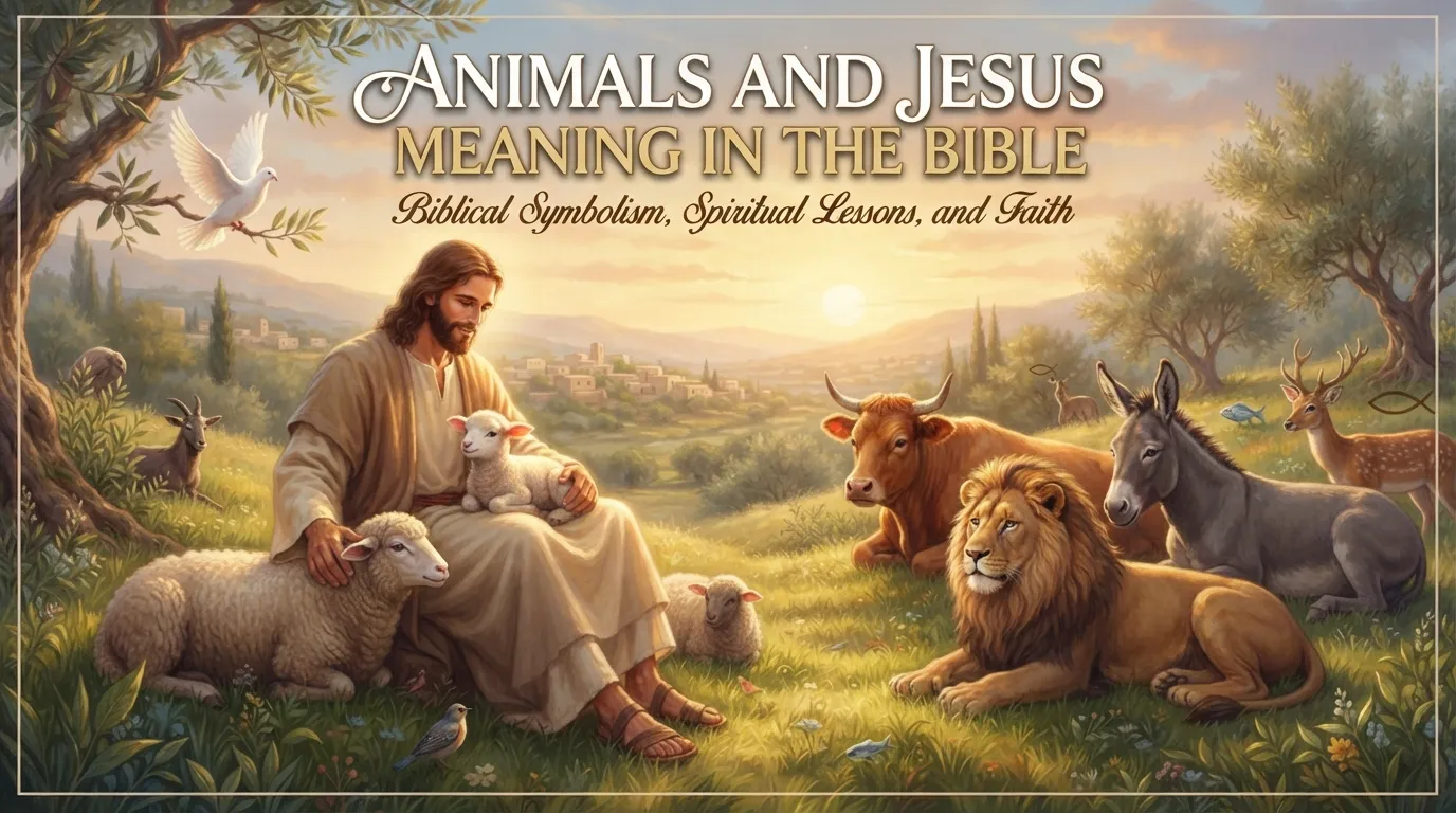 Animals and Jesus Meaning in the Bible