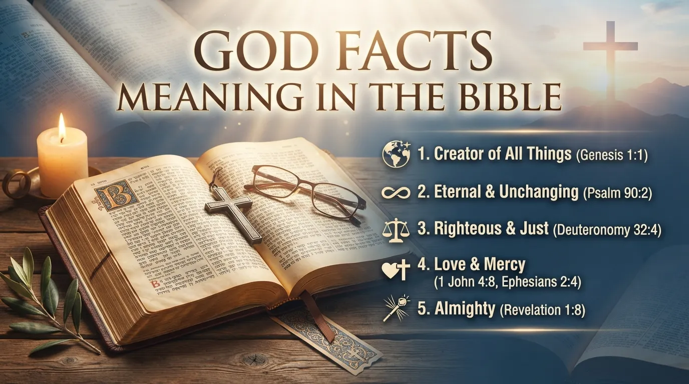 God Facts Meaning in the Bible