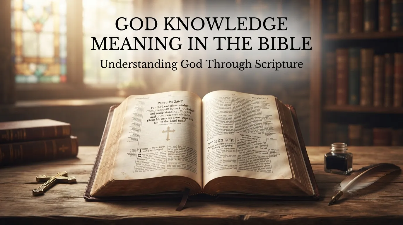 God Knowledge Meaning in the Bible