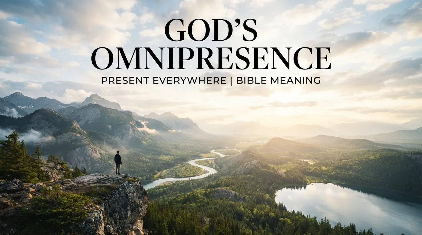 God Omnipresence Meaning in the Bible