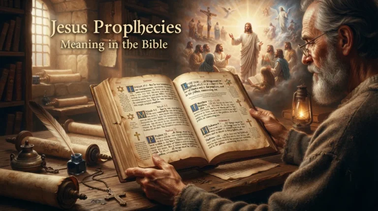 Jesus Prophecies Meaning in the Bible
