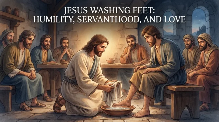 Jesus Washing Feet Meaning in the Bible
