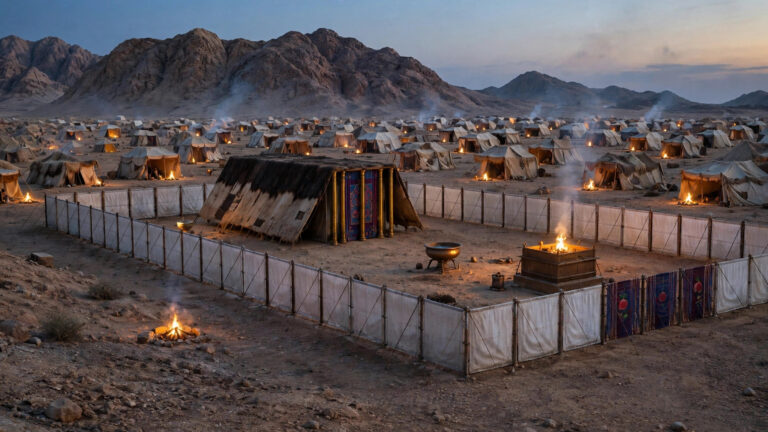 Israel Wilderness Camp Meaning in the Bible: God’s Presence at the Center