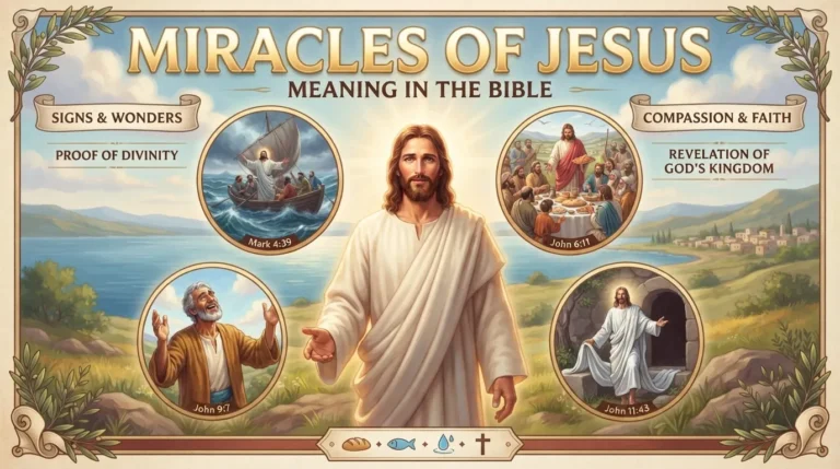 Miracles of Jesus Meaning in the Bible