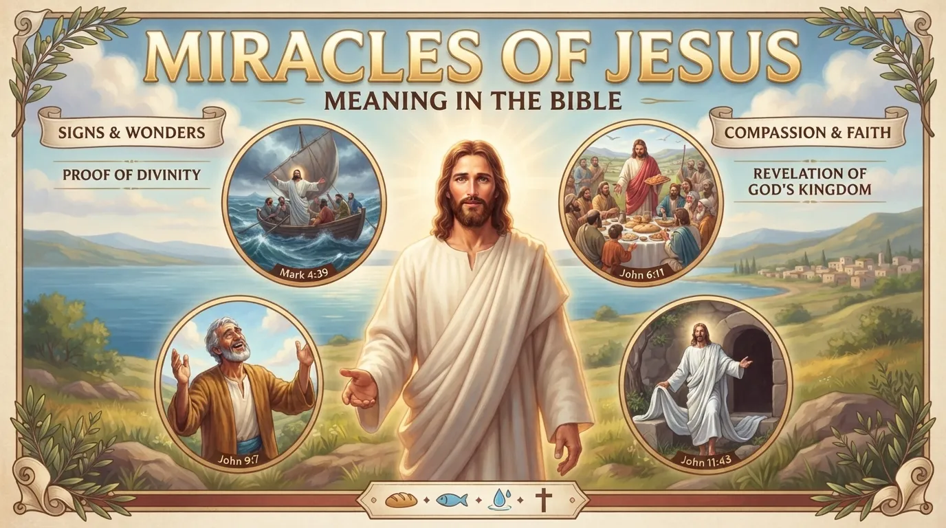 Miracles of Jesus Meaning in the Bible